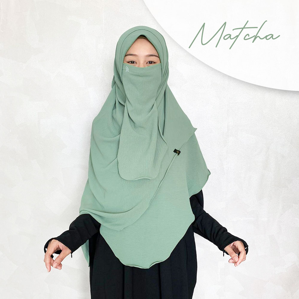 Jual Maslaha Niqab L Pashmina Curve Instant L Pashmina Malaysia