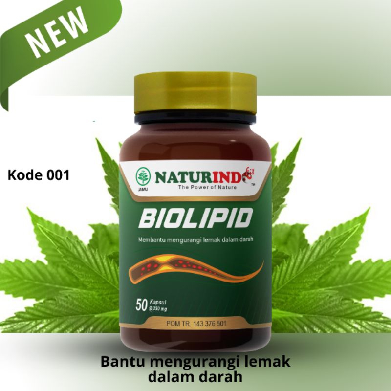 Jual Jamu Herbal Biolipid Naturindo Isi Kapsul Shopee Indonesia