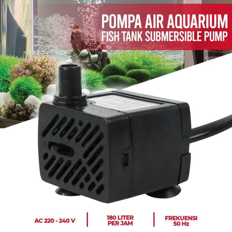 Jual Dong Hong Pompa Air Aquarium Ikan Submersible Pump Fish Tank W