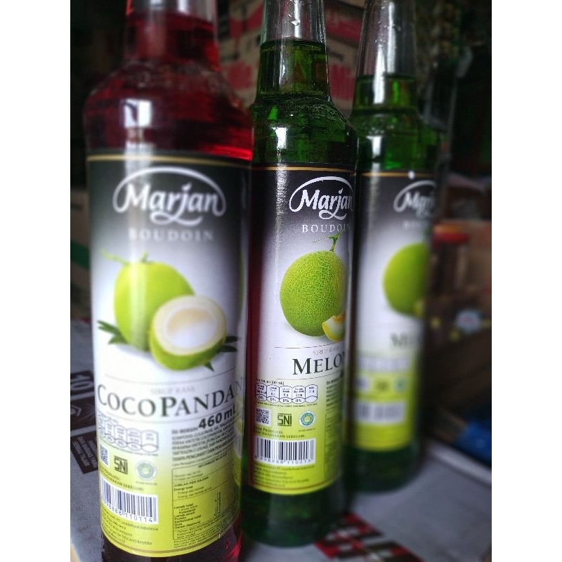 Jual Marjan Boudoin Syrup Cocopandan Dan Melon Shopee Indonesia