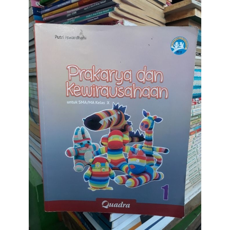 Jual BUKU PRAKARYA DAN KEWIRAUSAHAAN UNTUK SMA MA KELAS 10 X