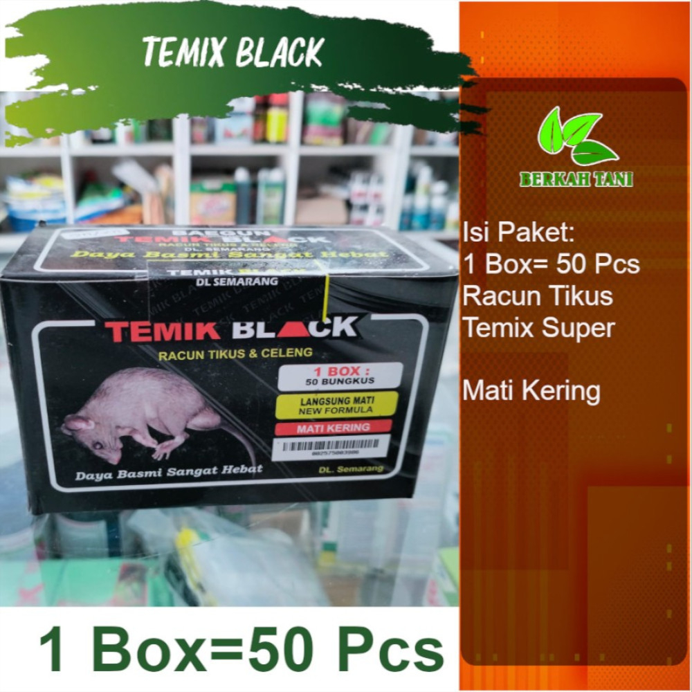 Jual Racun Tikus Temix 1 Kotak Isi 50 Pcs Shopee Indonesia