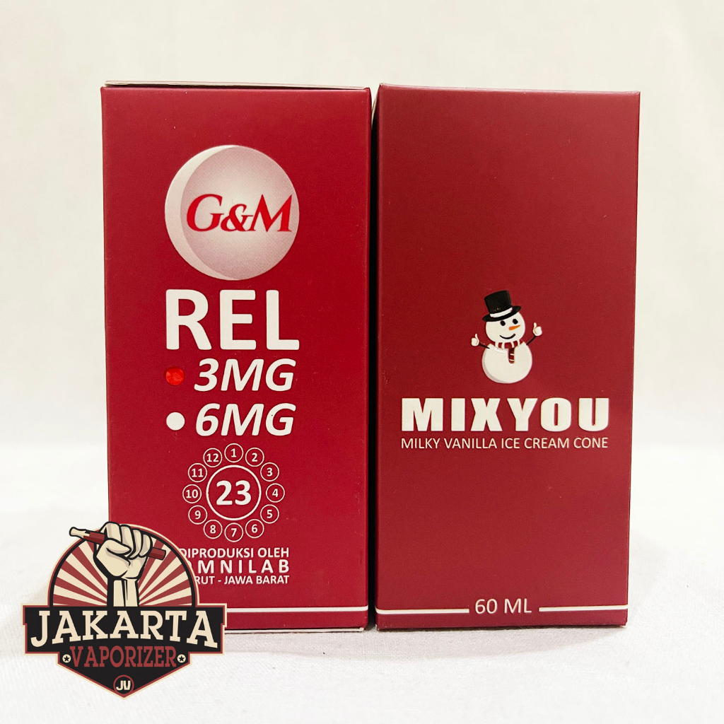 Jual Mixyou Mix You Milky Vanilla Ice Cream Cone Ml Mg Mg By