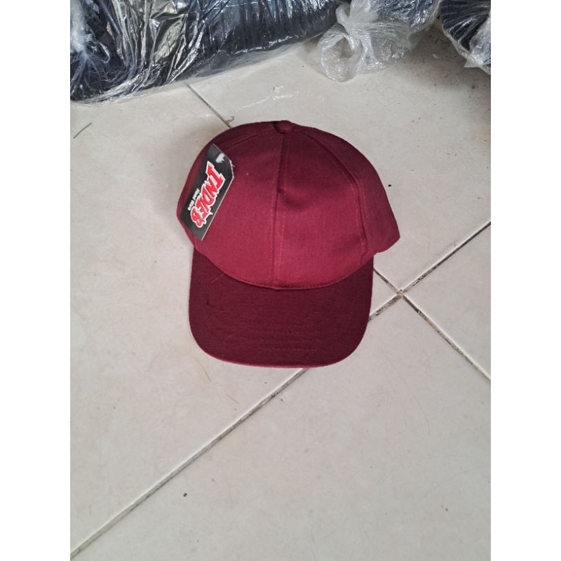 Jual Topi Rafel Polos Topi Denim Polos Premium Setelan Cakop Besi