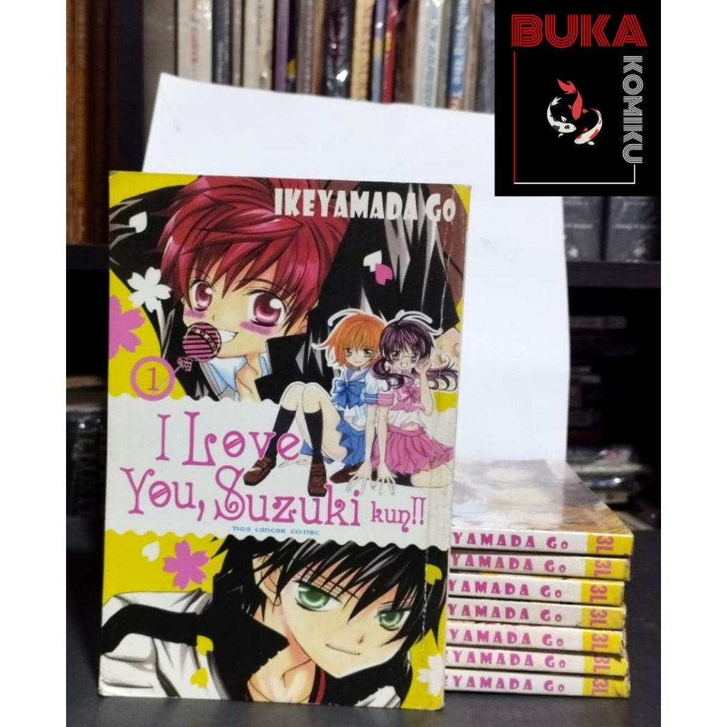 Jual Komik Ori Shoujo Manga I Love You Suzuki Kun By Ikeyamada Go