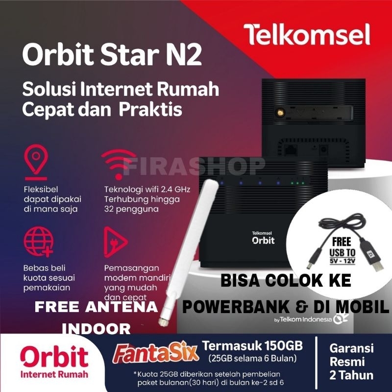 Jual Modem Wifi Telkomsel Orbit Star N G Lte High Speed Garansi Resmi