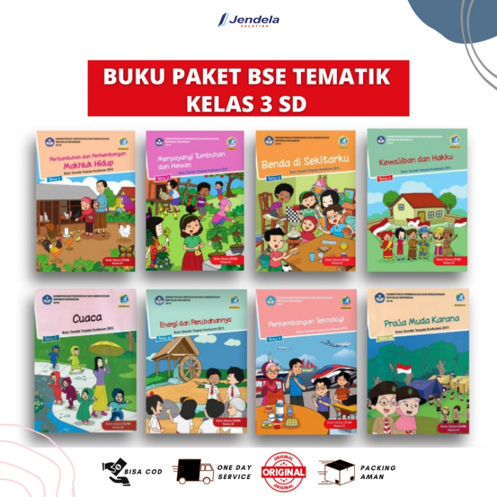 Jual Buku Tema Kelas Sd K Tema Buku Paket Sd Kelas Tematik