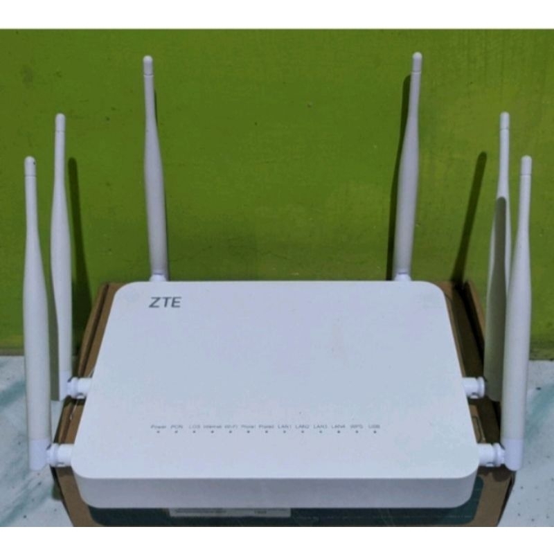 Jual Ont Gpon Zte F Premium Plus Adaptor Shopee Indonesia