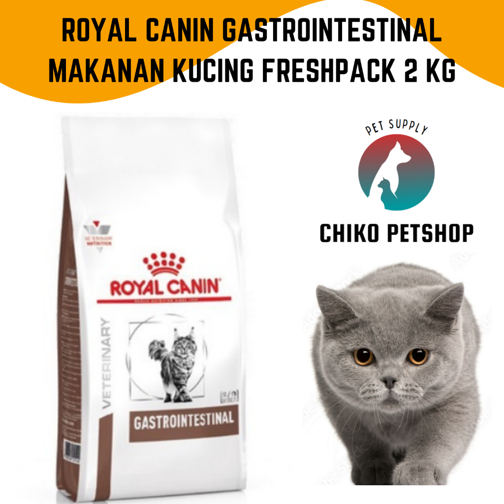 Jual ROYAL CANIN GASTROINTESTINAL MAKANAN KUCING FRESHPACK 2 KG GASTRO