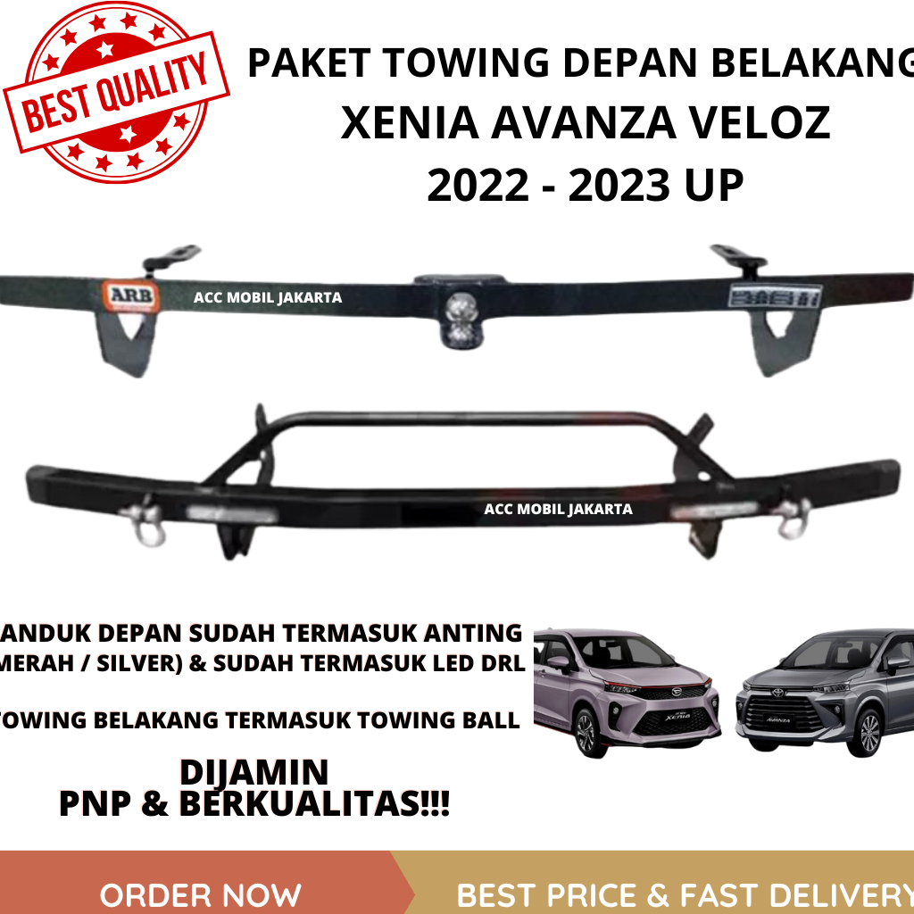 Jual Paket Towing Arb Depan Belakang Xenia Avanza Veloz