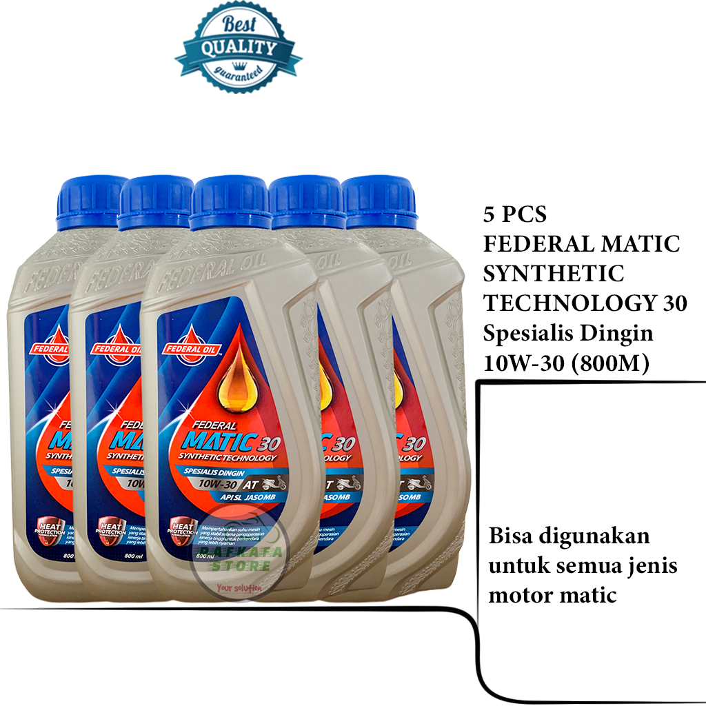 Jual Paket Usaha Oli Federal Matic Spesialis Dingin Ml Pcs