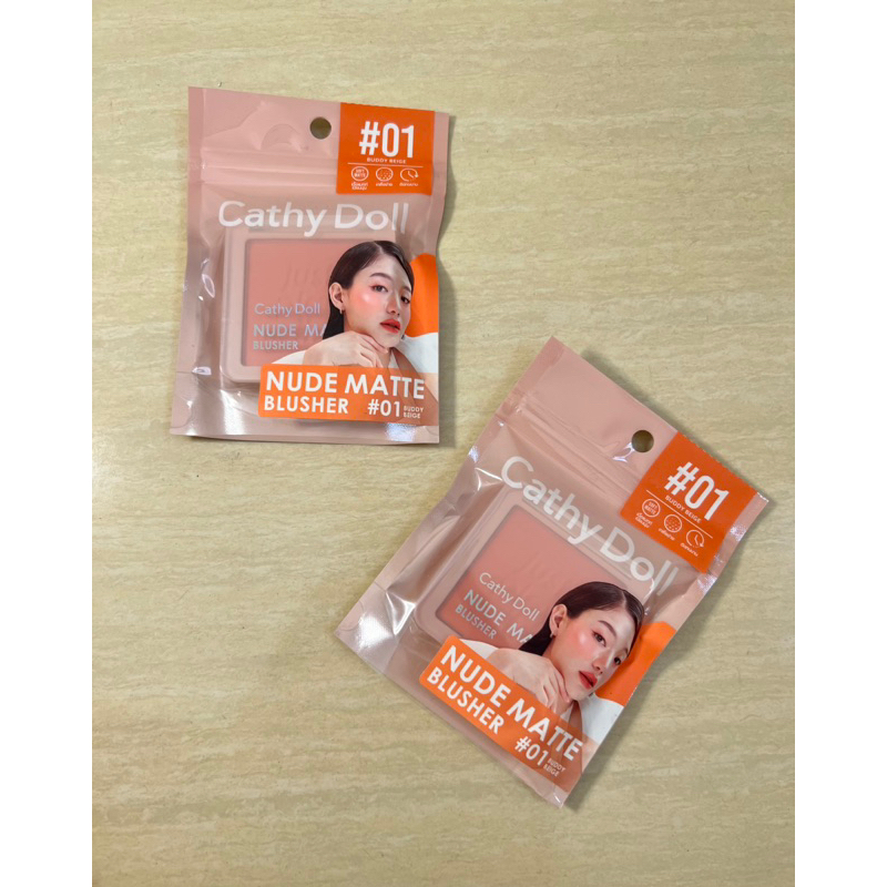 Jual Cathy Doll Nude Matte Blusher Shopee Indonesia