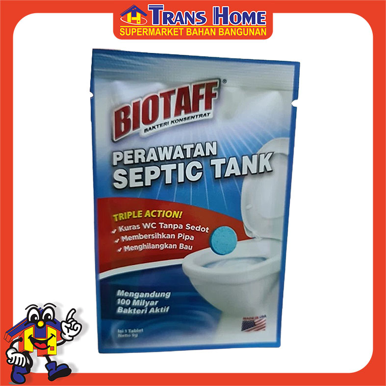 Jual Biotaff Tablet Perawatan Septic Tank Pipa Wc Shopee Indonesia