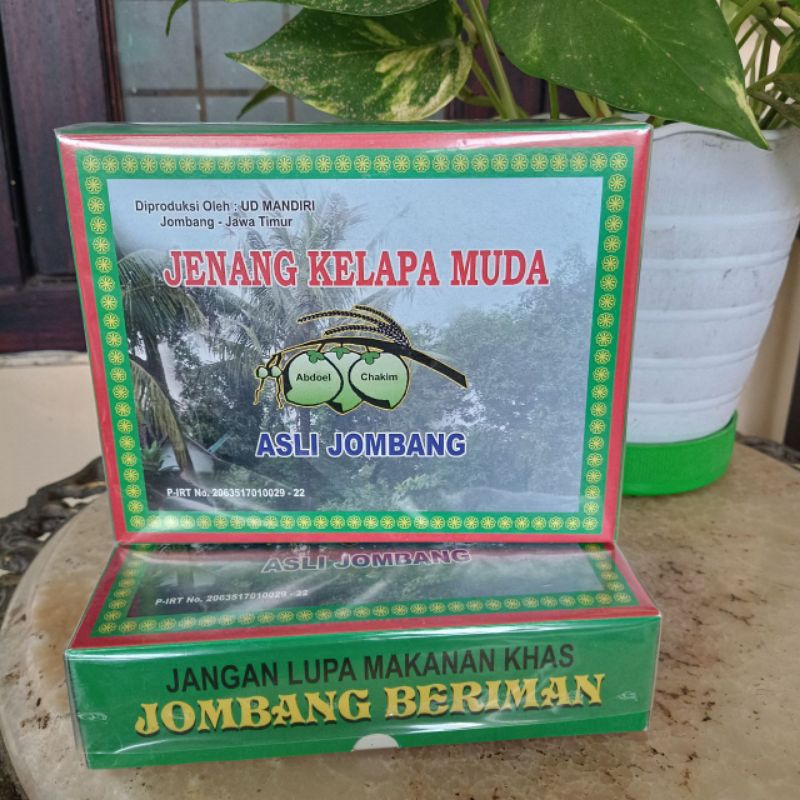 Jual Bestseller Dodol Jenang Kelapa Muda Oleh Oleh Khas Jombang Isi 24