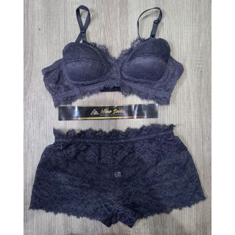 Jual Abu Abu Jupe Bra Set Jupe Bra Cd Set Pakaian Dalam Lingerie