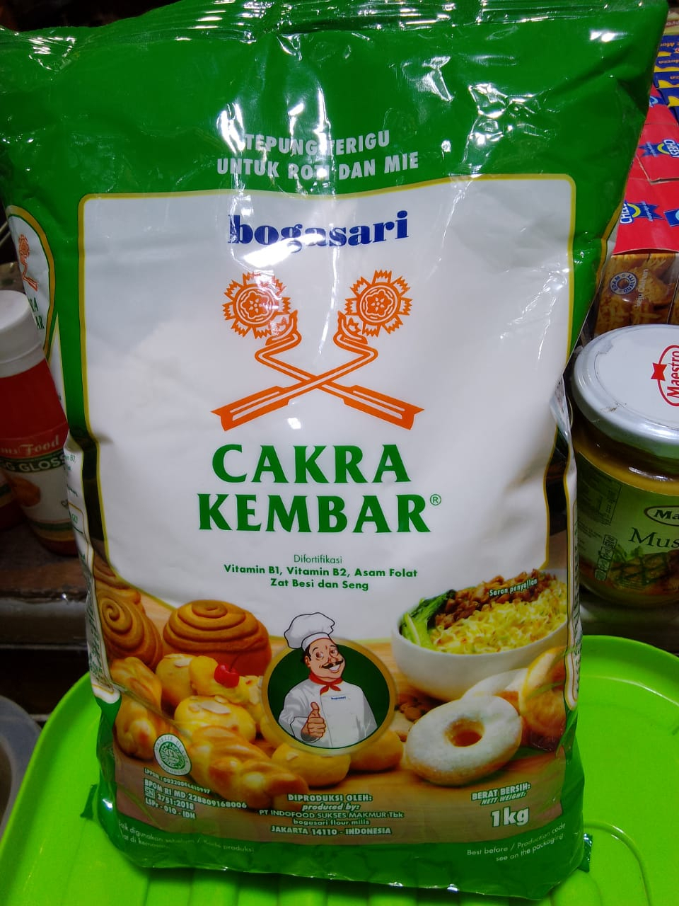 Jual Tepung Terigu Bogasari Cakra Kembar Premium Untuk Roti Dan Mie