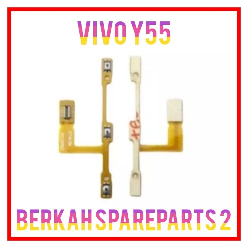 Jual FLEXIBLE ON OFF VOLUME VIVO Y55 Y55S ORIGINAL Shopee Indonesia