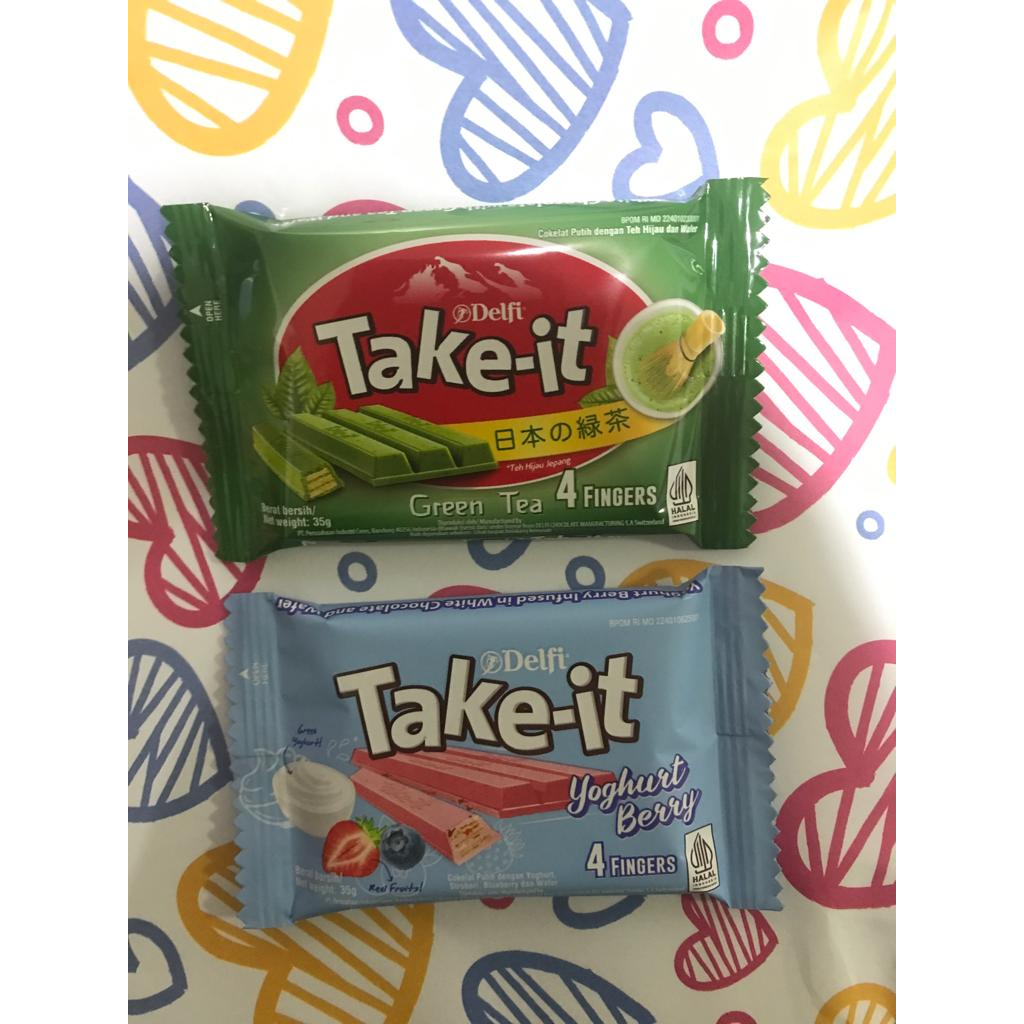 Jual Delfi Take It F G Green Tea New Yoghurt Berry Ecer Pc