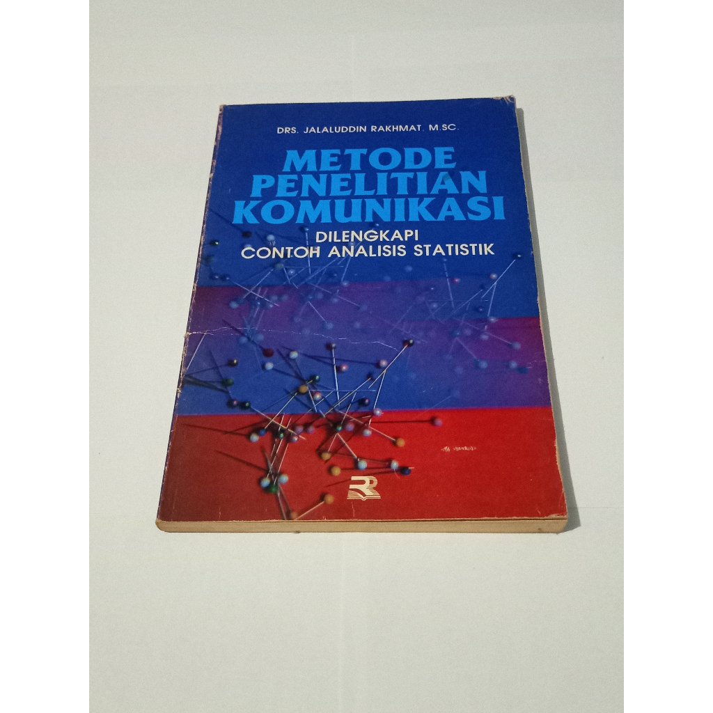 Jual Buku Second Original Metode Penelitian Komunikasi Jalaluddin