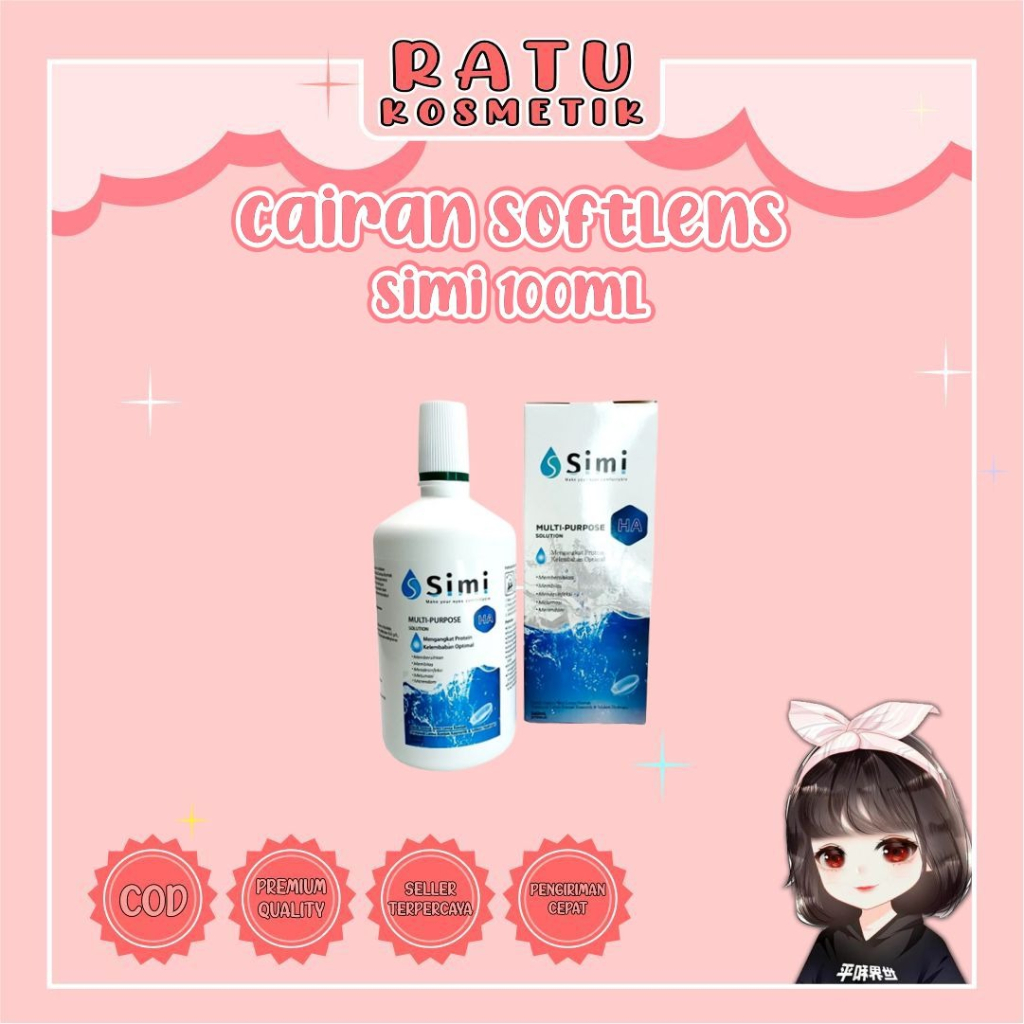 Jual RATU Cairan Softlens X2 120ml Ice 150ml O2 Oxigen 160ml Simi