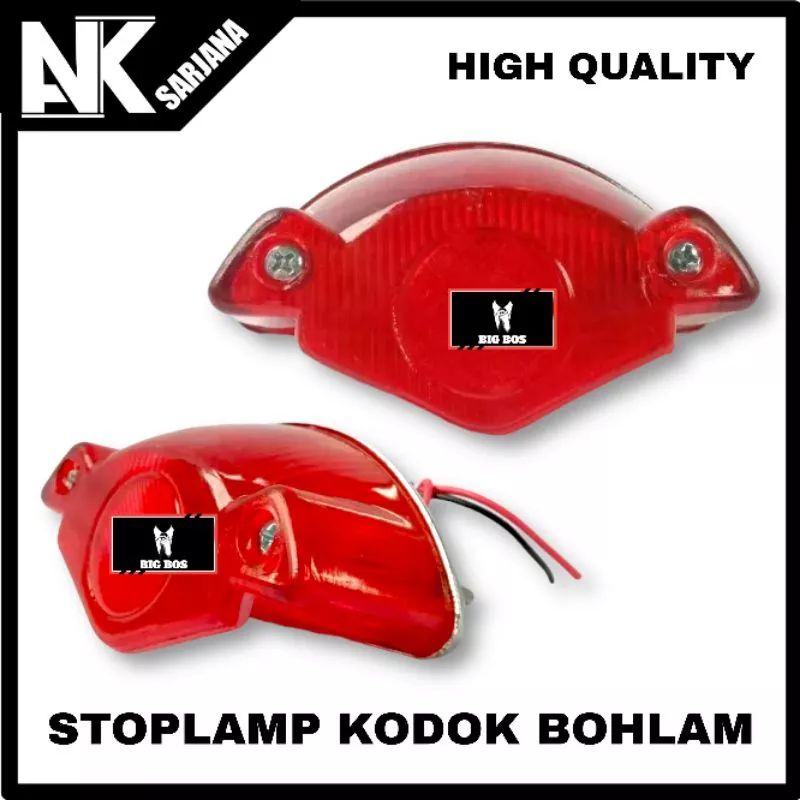 Jual Lampu Belakang Cb Cb Racing Model Bsa Set Pangkon Lampu Stop