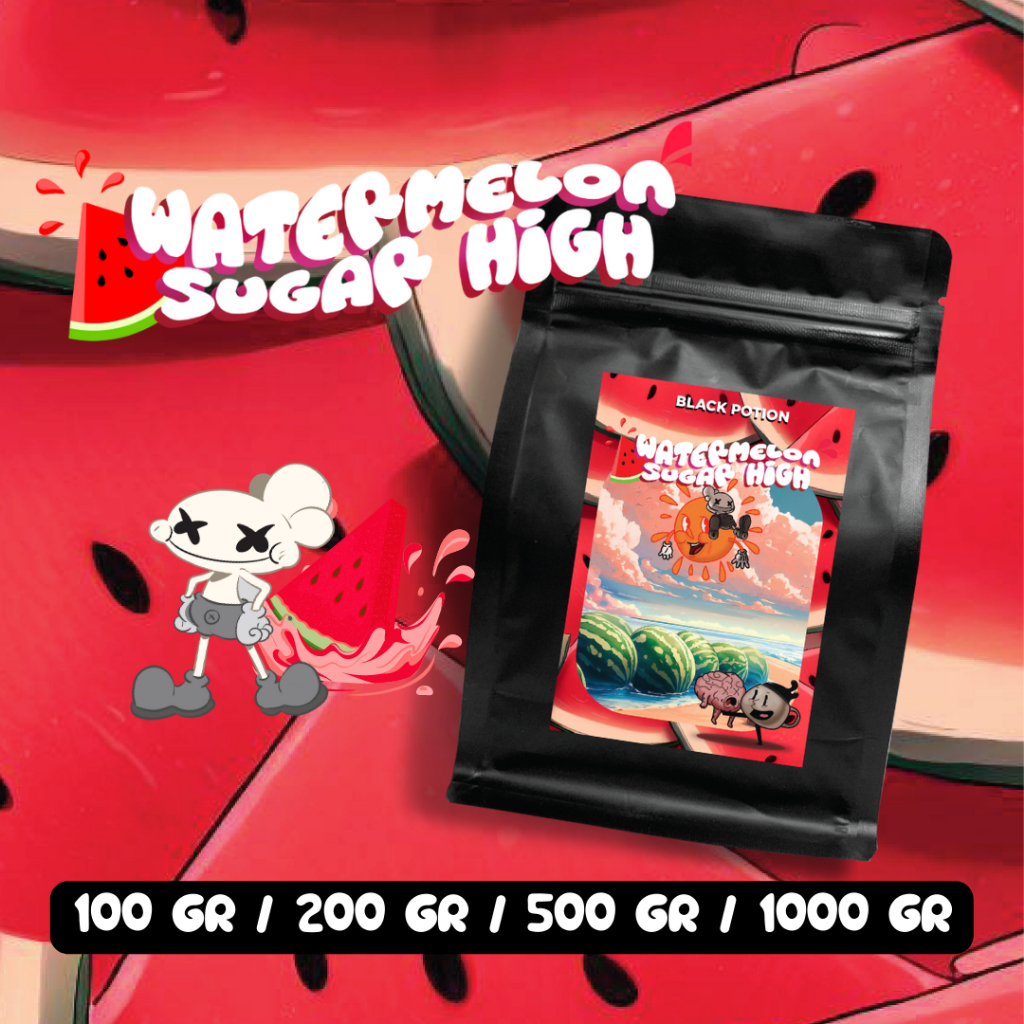 Jual Watermelon Sugar High Biji Kopi Arabica Black Potion Roasted