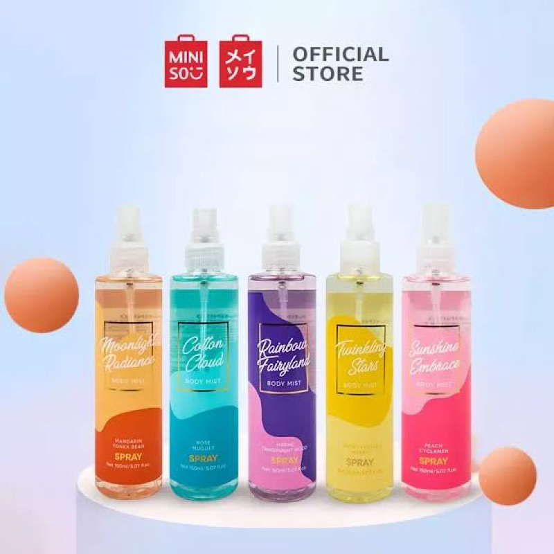 Jual Body Mist Miniso Shopee Indonesia