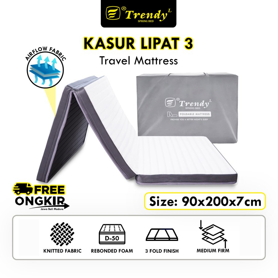 Jual Trendy Kasur Lipat Busa Rebonded X X Cm Foldable Mattress