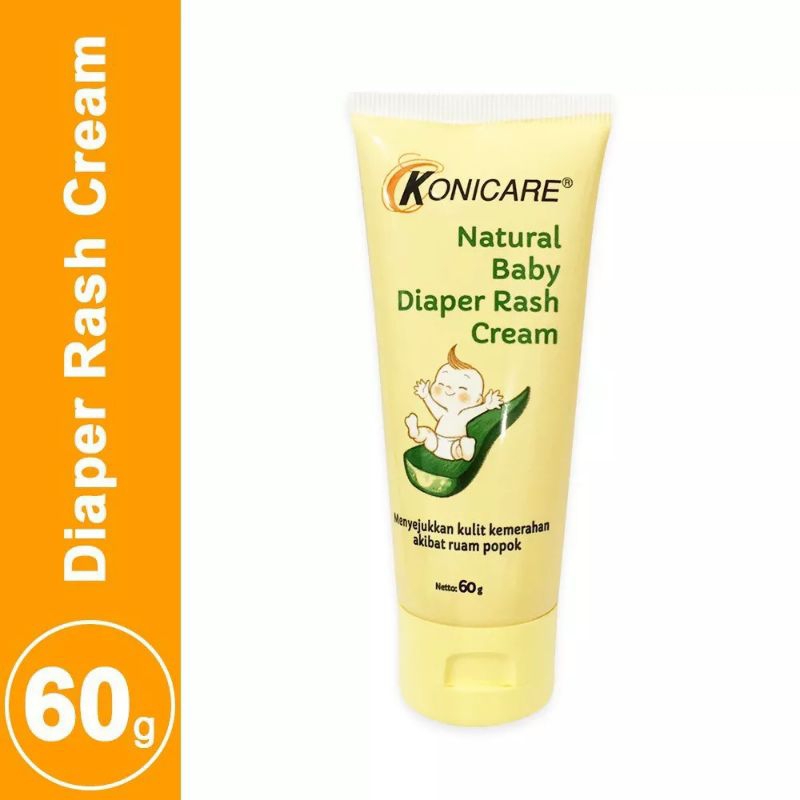 Jual Konicare Natural Baby Diaper Rash Cream Untuk Ruam Popok