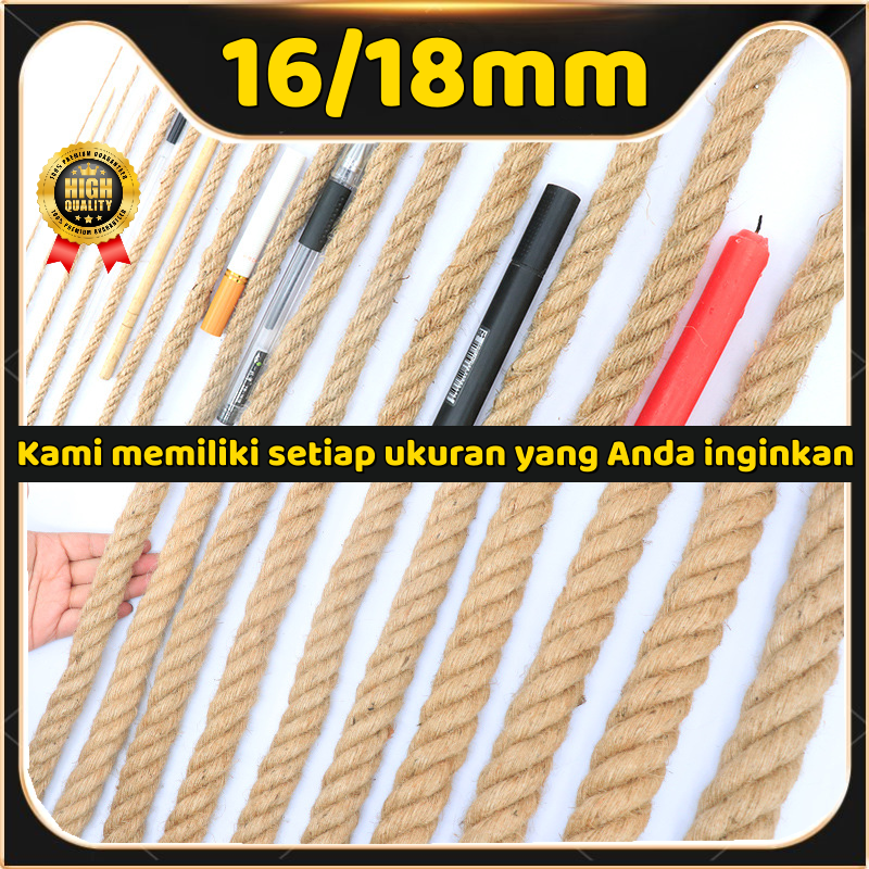 Jual Tali Tambang 16mm 18mm Tali Goni Tarik Tambang Tampar Manila