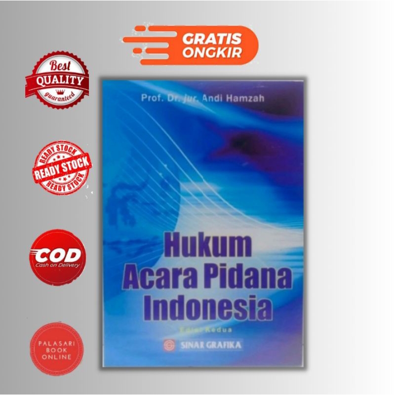 Jual Buku Hukum Acara Pidana Indonesia Edisi Kedua Shopee Indonesia