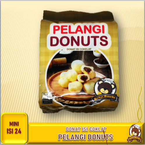 Jual Donat Pelangi Isi Coklat Isi Pelangi Distributor Frozen Food