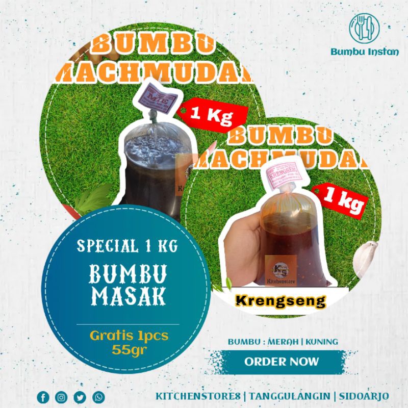 Jual Bumbu Masak Machmudah Warna Merah Kg Gram Bmm Shopee