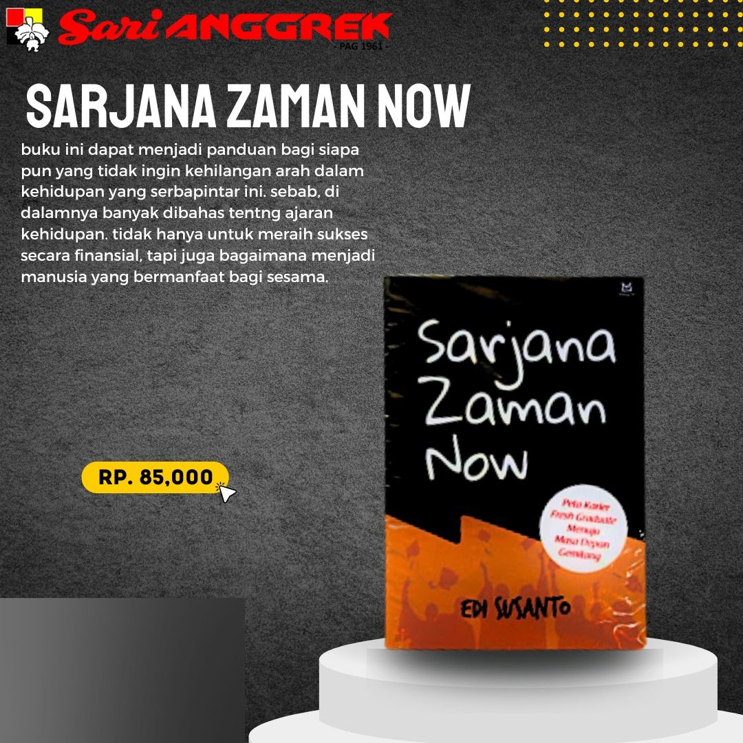 Jual Buku SARJANA ZAMAN NOW Shopee Indonesia