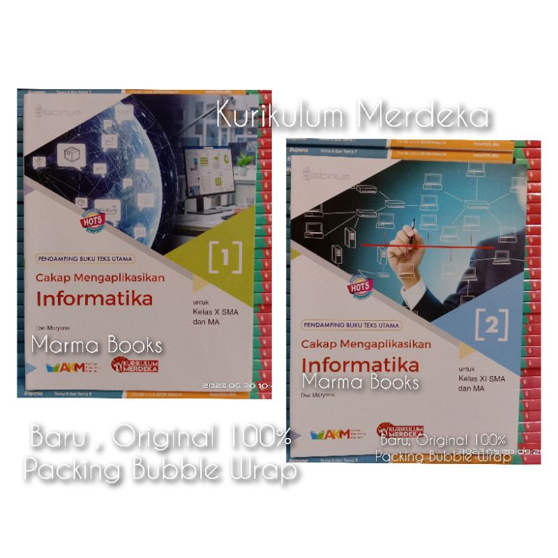 Jual Buku Informatika Kelas 10 11 SMA Kurikulum Merdeka HOTS AKM