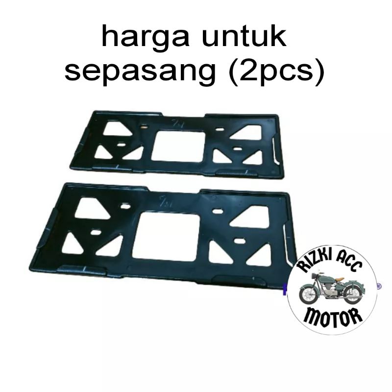 Jual Cover Plat Nomor Motor Vario Beat PCX ADV Scoopy Nmax Aerox Genio