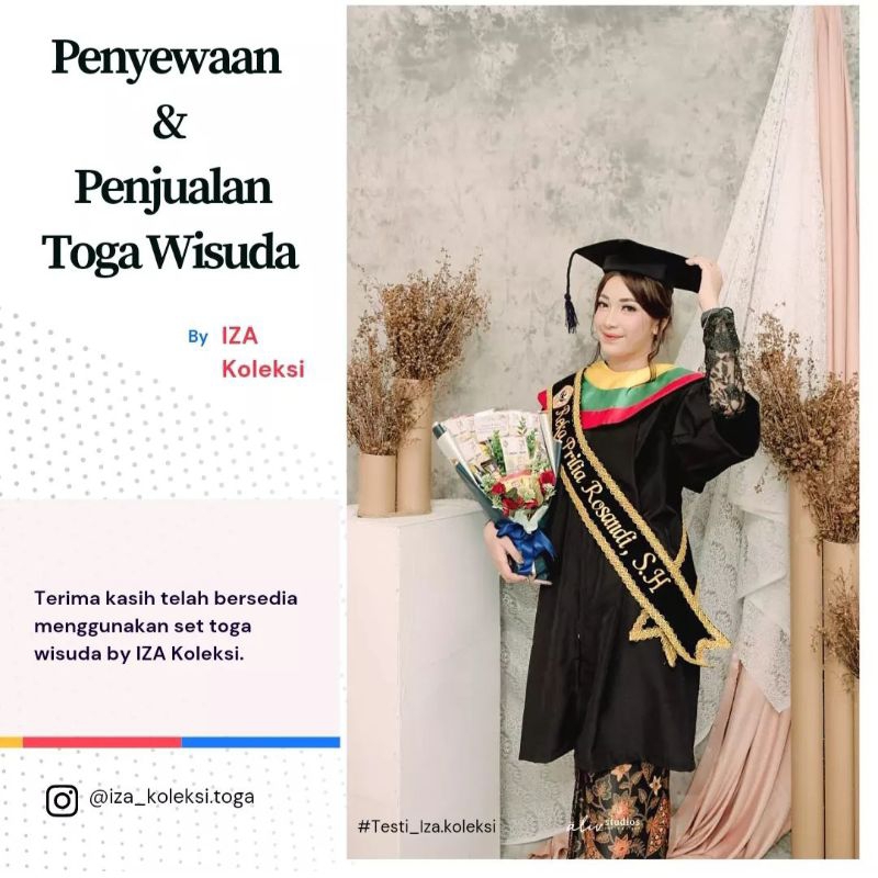 Jual Toga Wisuda Fakultas Hukum Universitas Lambung Mangkurat Toga