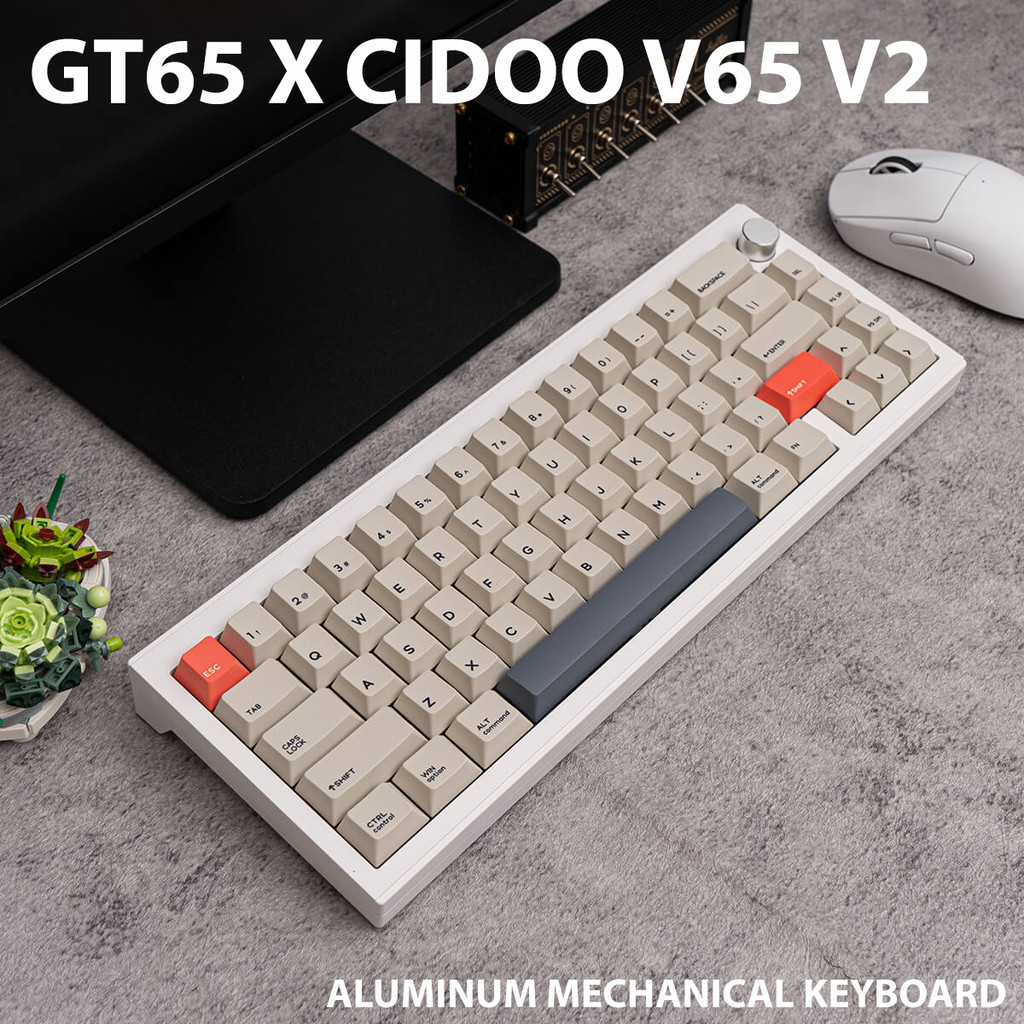 Jual Cidoo V V Mechanical Keyboard Wireless Barebone Alu Case Gasket