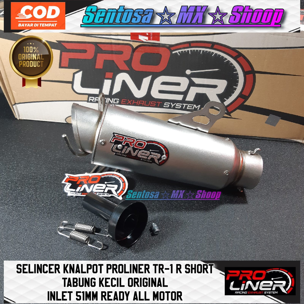 Jual Tr R Short Proliner Selencer Silencer Knalpot Only Db