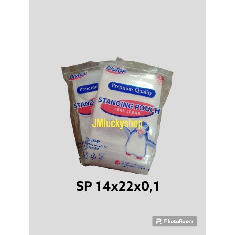 Jual Standing Pouch X X Double Seal Lebar Stp Ziplock Shopee