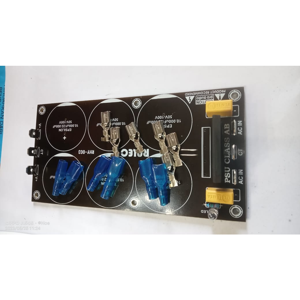 Jual PSU Class AB Isi 6 Elco Komponen Dan Skun Untuk Supply Power