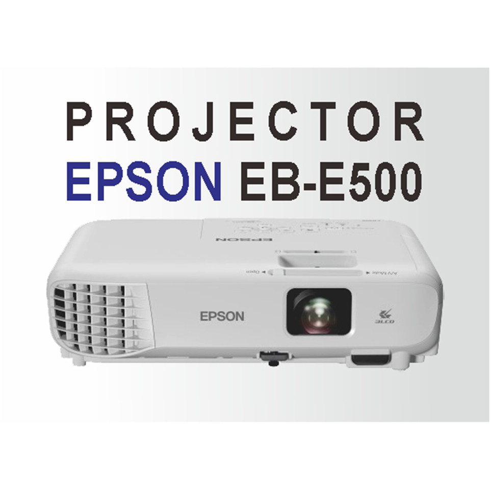 Jual PROYEKTOR EPSON EB E500 EB E500 XGA 3300 Lumens PROJECTOR 3LCD