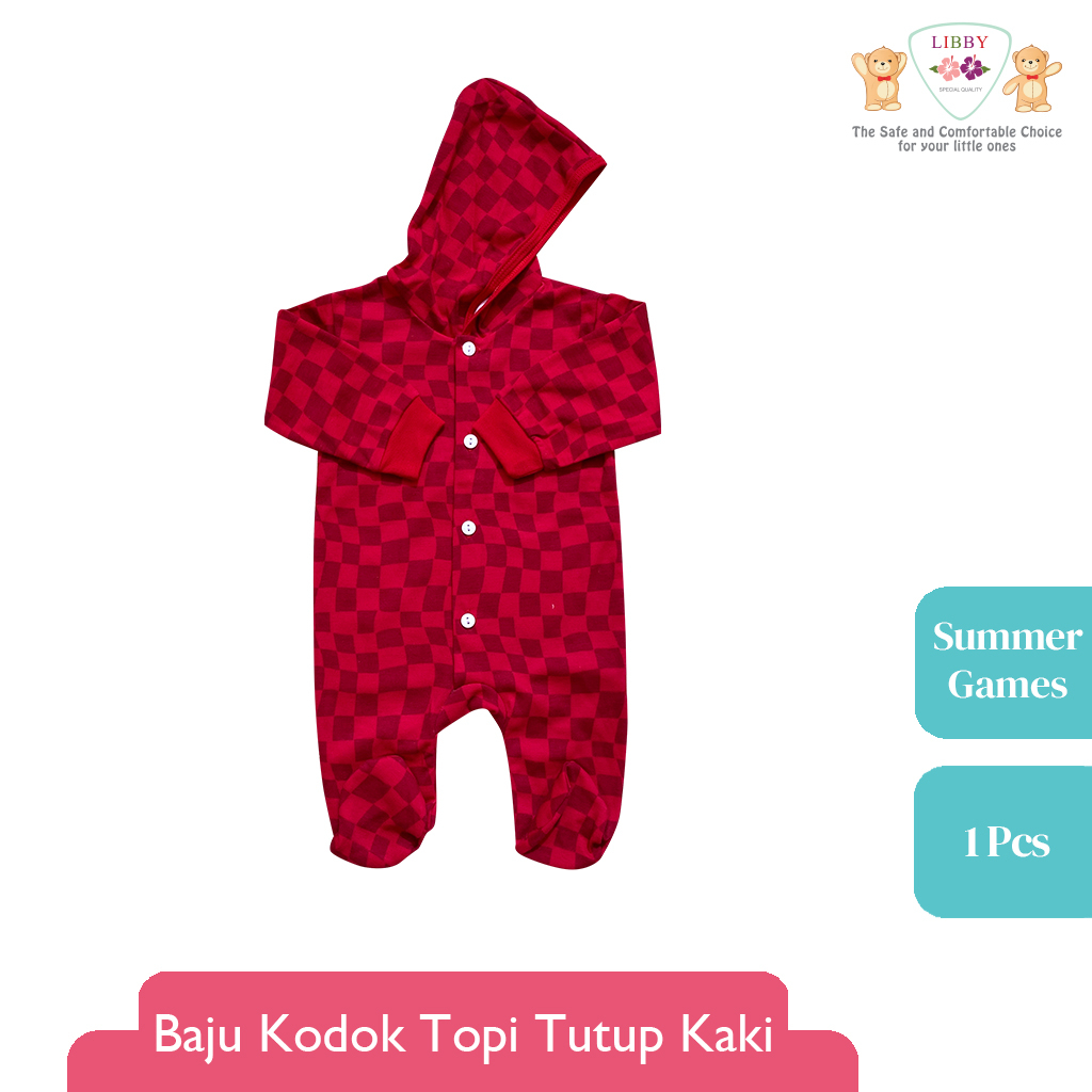 Jual Libby Baju Kodok Panjang Tutup Kaki Pakai Topi Summer Games Pcs