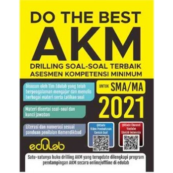 Jual Buku Do The Best AKM Untuk SMA MA 2021 Drilling Soal Soal Terbaik