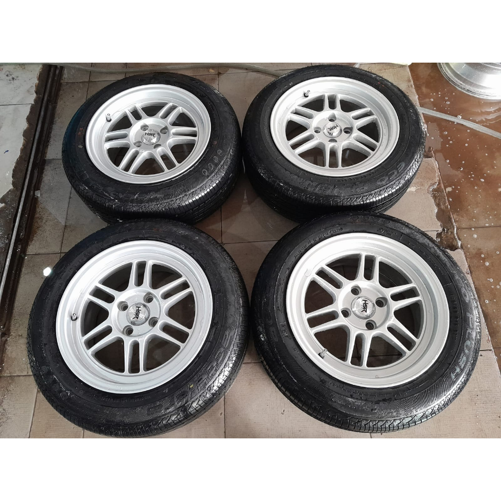 Jual Velg Mobil Second Racing Hsr Kumamoto Ring Lebar Et Pcd