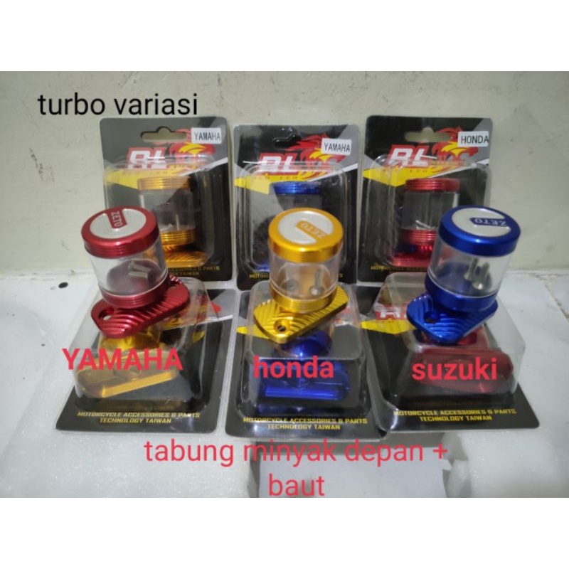 Jual Variasi Stempel Kaca Rem Motor Tabung Tutup Minyak Rem Depan