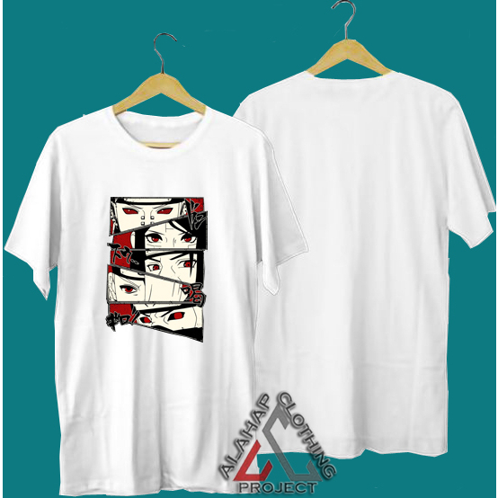 Jual Baju Remaja UCHIHA AKATSUKI Kaos Dewasa UCHIHA AKATSUKI Six