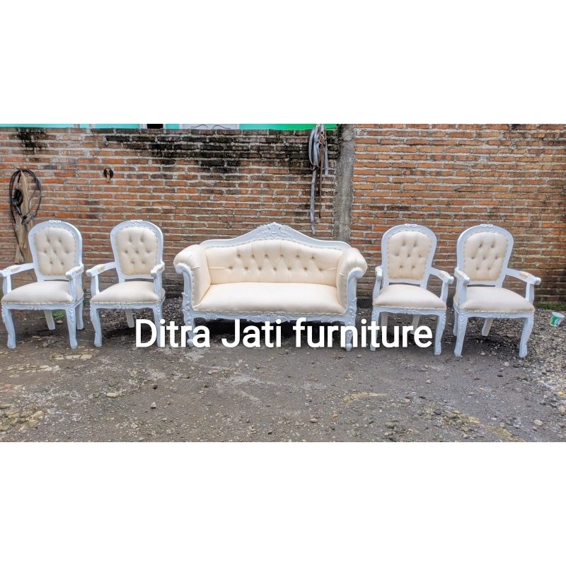 Jual Kursi Manten Kerang Kursi Pelaminan Racoco Sofa Manten Kerang