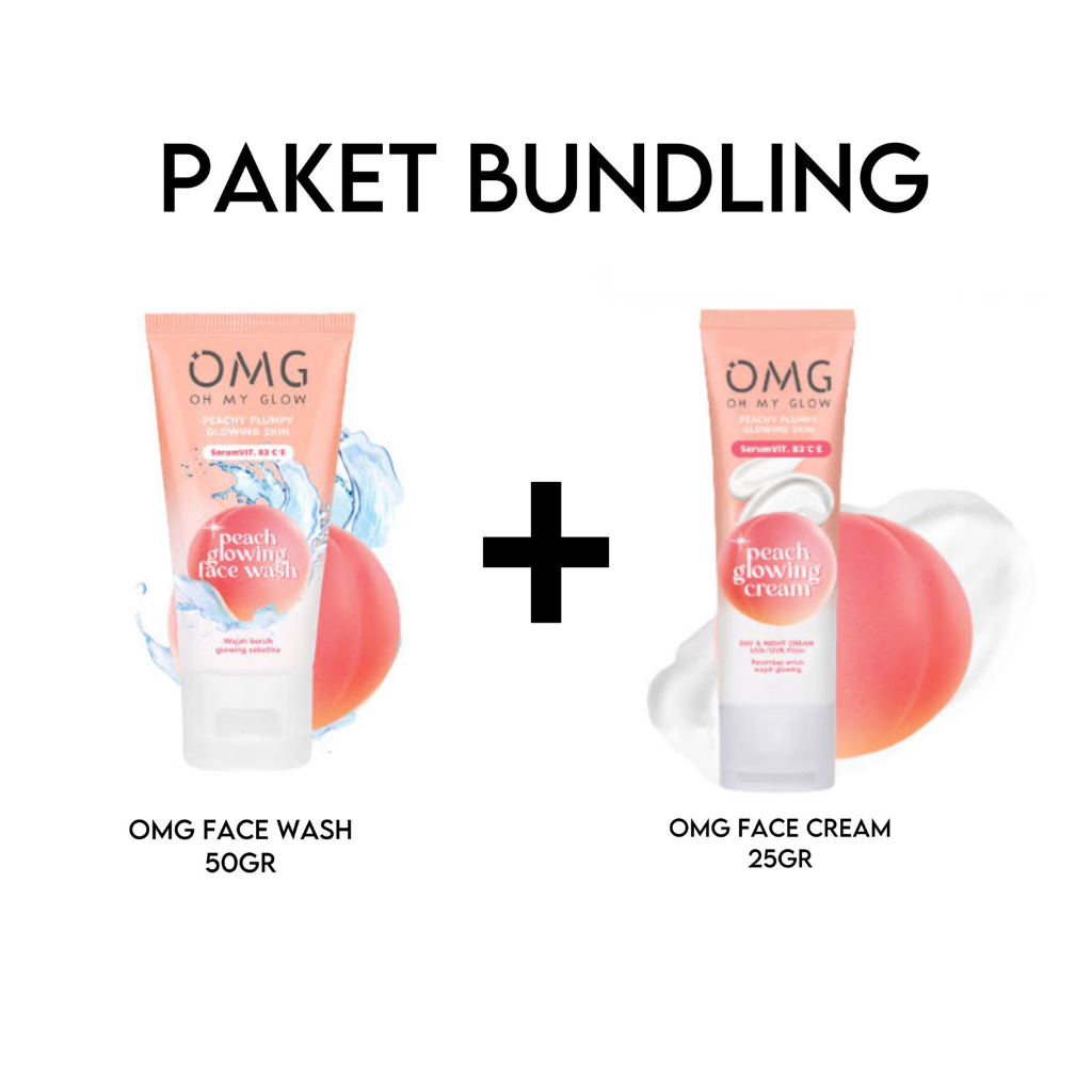 Jual Paket Bundling Omg Face Wash Gr Dan Omg Face Ecream Gr