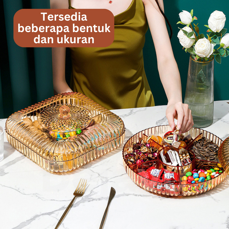 Jual Box Toples Makanan Kue Kering Snack Serbaguna Tempat Penyimpanan